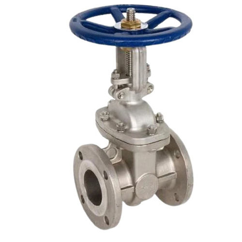 Silver Medium Pressure Manual Galvanized Stainless Steel Gate Valve