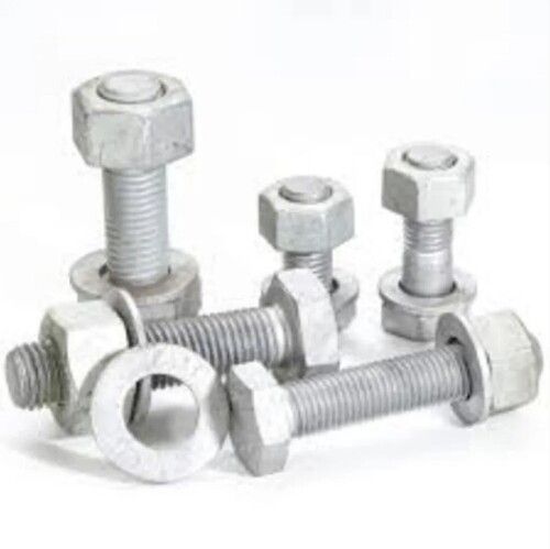 Mild Steel Threaded Nut Bolt For Automobile And Machine