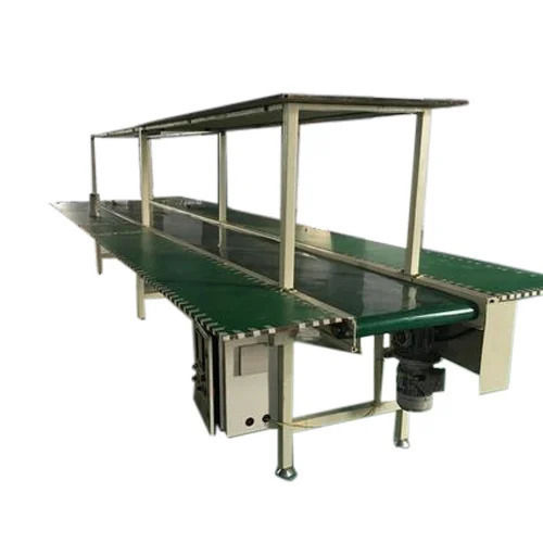 Paint Coated Mild Steel 220 Volt 50 Hertz Assembly Conveyor For Industrial Use 