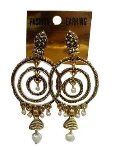 Party Wear Fashion Artificial Hanging Earring Gender: Women