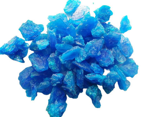 Poisnous Metallic Odorless Pure Solid Water Soluble Copper Sulphate Crystal