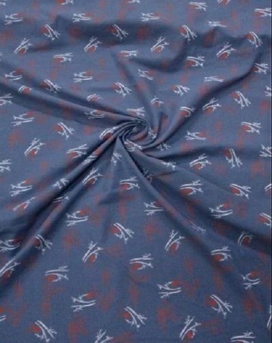 Normal Shine Skin Friendly Printed Soft Cotton Fabrics For Making Garments