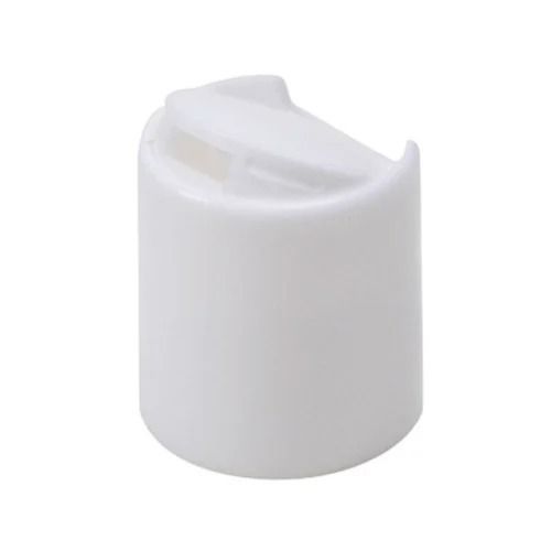 White Smooth Warm Embossed Lightweight Wear Resistant Plastic Disc Top Cap 