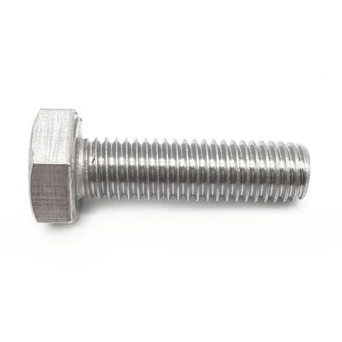 Silver 1.2 Inch Corrosion Resistance Galvanized Finished Mild Steel Hex Bolt