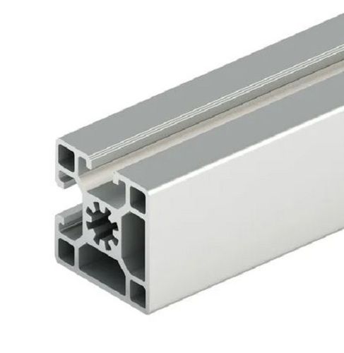 Silver 10 Mm Thick Polished T Slot Aluminum Profiles