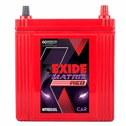 197X129X227Mm 11.4 Kilogram 35 Ampere Hour Exide Car Battery Battery Capacity: 30   50Ah Ampere-Hour  (Ah)