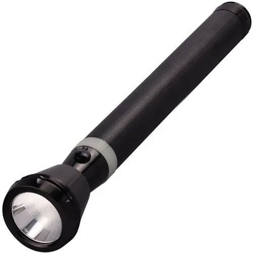 4D Round Aluminium Body Led Flashlight For Domestic Use  Charging Time: 2 Hours