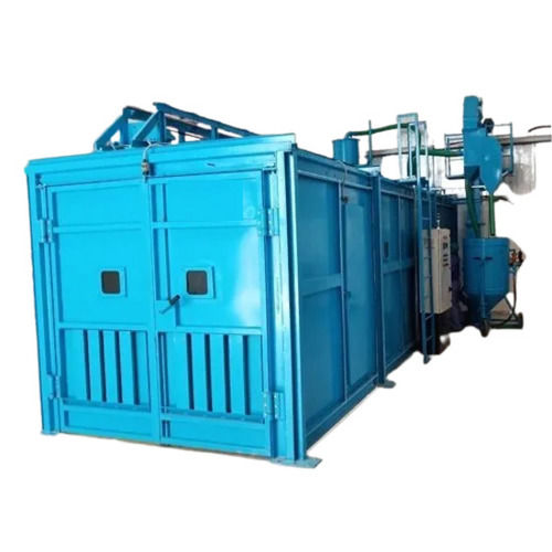 Blue 500 Watt Semi Automatic Blast Room System For Industrial Use