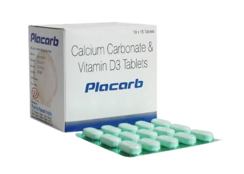 Calcium Carbonate And Vitamin D3 Tablets (Pack Of 10x15 Tablets)