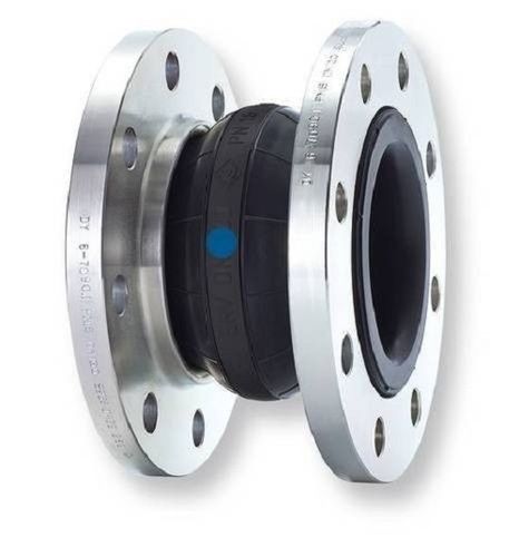 Casted Flanged Equal Round Tear And Abrasion Resistant Rubber Expansion Bellow