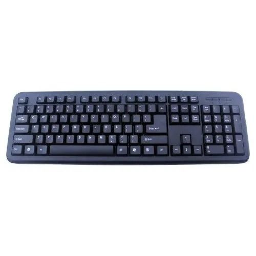 Black Impact And Wear Resistant Abs Plastic Electric Bluetooth Interface Computer Keyboard