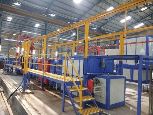 Industrial Pre-Treatment Plant - Mild Steel, Three Phase 220-440 V | Automatic PLC Technology for Surface Preparation in Painting, Powder Coating, and ED Coating