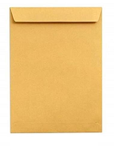 Lightweight Good Quality Plain Thick Ledger Paper Safety Envelope For Office Use Size: 12X8 Inch