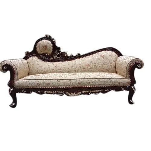 Handmade Polished Finish Carpentry Technic Living Room Stylish Oak Wooden Sofa