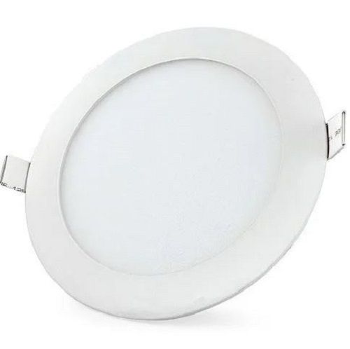 White 10 Watt Power Ceramic Round Led Panel Light