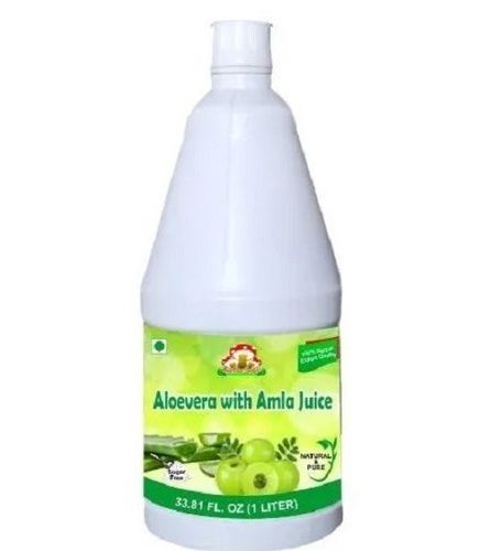 1000 Ml Liquid Amla Aloe Vera Juice Ingredients: Herbal Extract