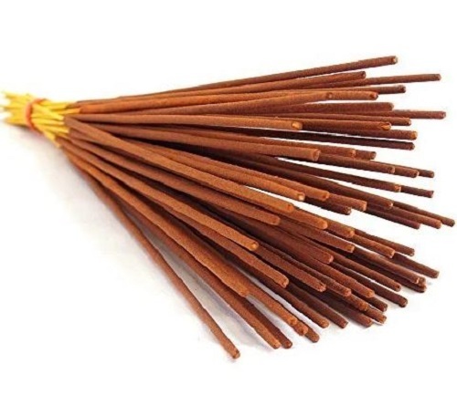 12 Inch Round Plain Bamboo Straight Aromatic Incense Sticks Burning Time: 30 Minutes
