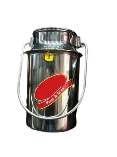 Silver 2.5 L Environmentally Friendly Stainless Steel Milk Pot