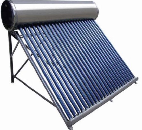 Silver And Blue 200 Litre Capacity Freestanding Stainless Steel Solar Water Heater