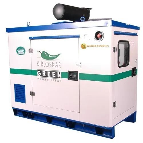 Green 220 Volt 50 Hertz Electric Diesel Generator For Commercial Use 