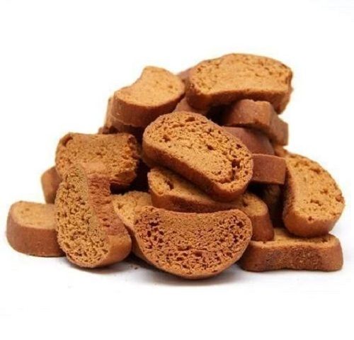 3.7 Gram Fat Piece Shape Sweet Eggless Solid Suji Rusk