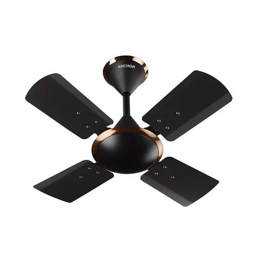 40 Watt 390 Rpm Single Phase Four Blade Aluminum Decorative Ceiling Fan