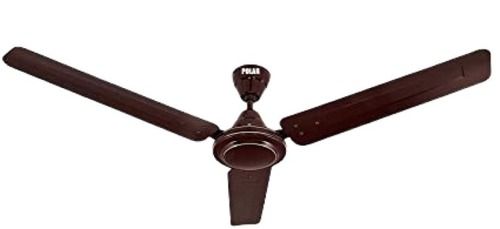 Brown Stainless Steel 3 Blade Ceiling Fan Energy Efficiency Rating: 5 Star