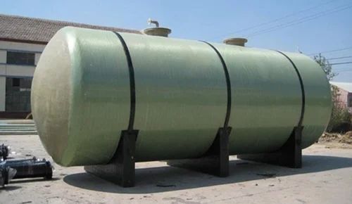 Horizontal Frp Chemical Storage Tank