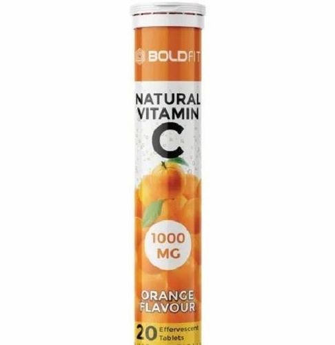 Pack Of 20 Orange Flavour Vitamin C Effervescent Tablets  Expiration Date: 2 Years