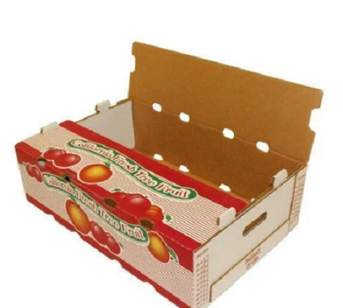 Printed Apple Packaging Corrugated Box