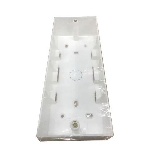 White Pvc Electrical Surface Box For Industrial Purpose