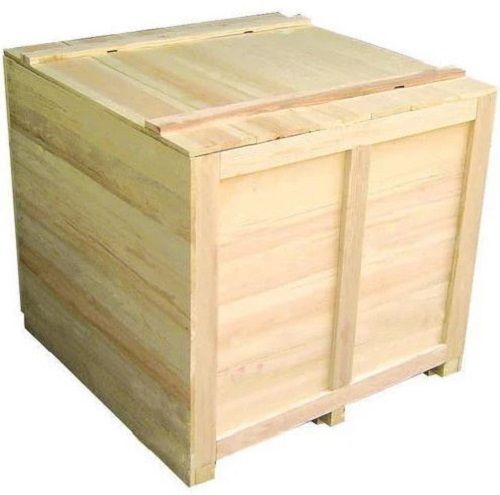 Rectangular Solid Wooden Packaging Boxes For Industrial Purpose