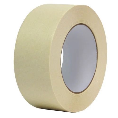 White 0.8 Mm Thick 8 Meter Water Proof Single Sided Plain Dyed Masking Tape