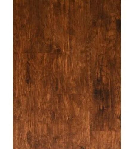 Brown 14 Mm Thick Rectangular Laminate Wooden Flooring 