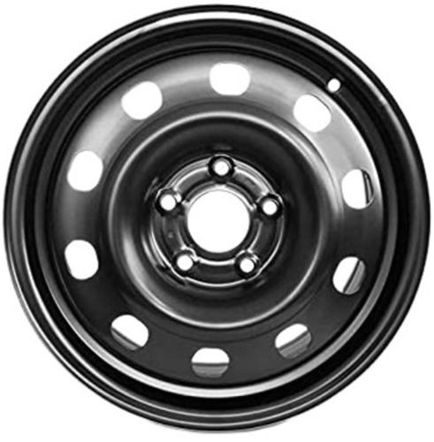 15X8 Inches Round Paint Coated Steel Car Wheel Rim  Car Make: Na