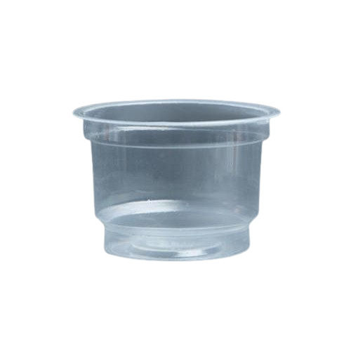 2 Inches Round 120ml Capacity Plain Plastic Cup For Events And Parties