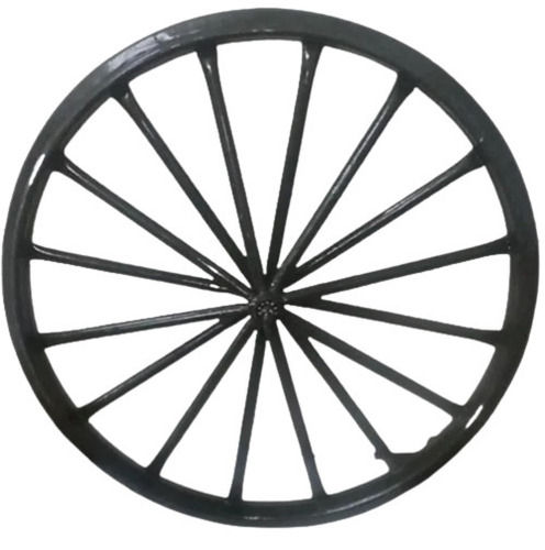 20X2.5 Inches Round Paint Coated Iron Rickshaw Wheel Rim  Dimension(L*W*H): Na Foot (Ft)