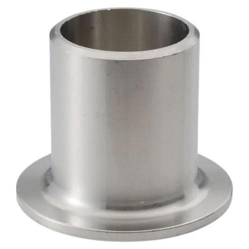 Silver 4 Inches 10 Mm Thick Chrome Finish Welded Stainless Steel Stub End