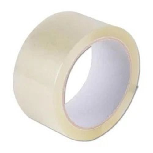 50 Micron Thick Plain Transparent Single Sided Bopp Tapes Length: 30  Meter (M)