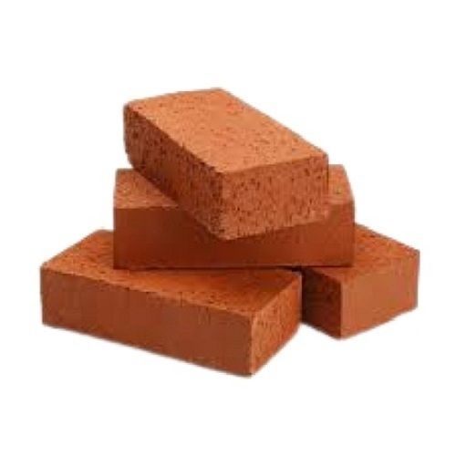 8 Inch High Strength Rectangle Shape Red Bricks Compressive Strength: 0-2.77 Megapascals (Mpa )