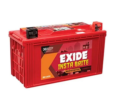 Lead Acid Battery (Exide Insta Brite) With 36 Months Warranty