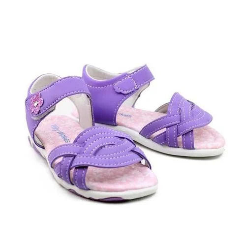 Buy Fresh1947Feet Satin Braided Side Designed Flat Sandal Light Purple for  Girls (7-8Years) Online, Shop at FirstCry.com - 13689120