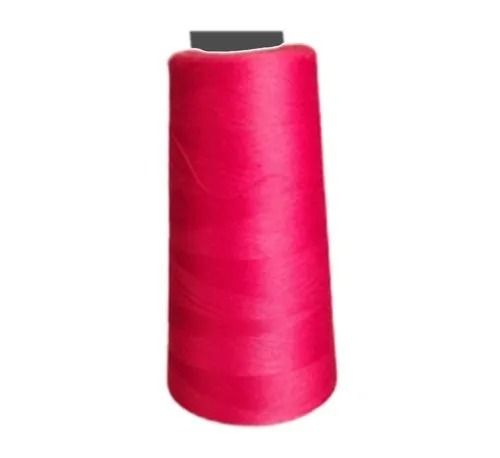 Plain Dyed 100% Spun Polyester Thread For Weaving Purpose 