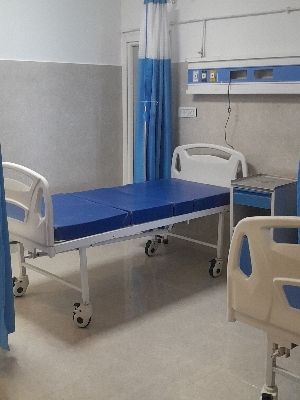 Portable Semi Fowler Hospital Bed With ABS Panel And Railing