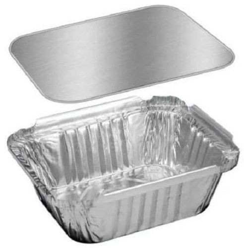 Premium Quality Rectangular Plain Aluminum Foil Food Containers