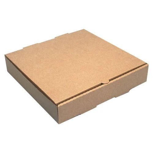 Square Matt Finished Plain Pizza Box For Food Packaging Use  Length: 00 Inch (In)