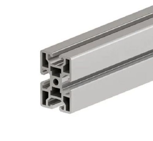 Silver 1 Meter Rectangular Anodised Aluminium Profiles