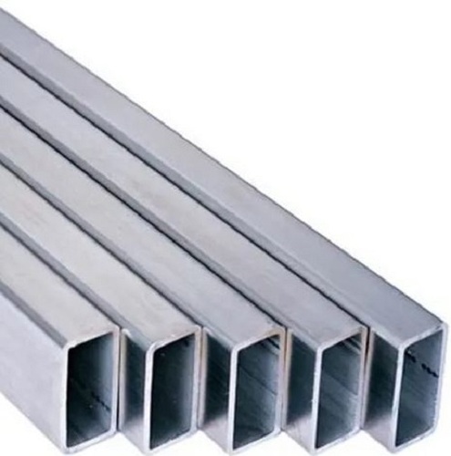 10 Mm Thick Plain Polished Mild Steel Square Pipe For Construction Purposes Length: 6 Meter (M)
