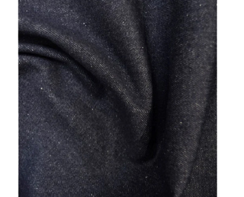 Black 180 Gsm Brushed Cotton Fabric For Clothing Use