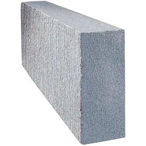 3.5 Inch Thick Rectangular Autoclaved Aerated Concrete Siporex Block Carbonation Coefficient: 10%